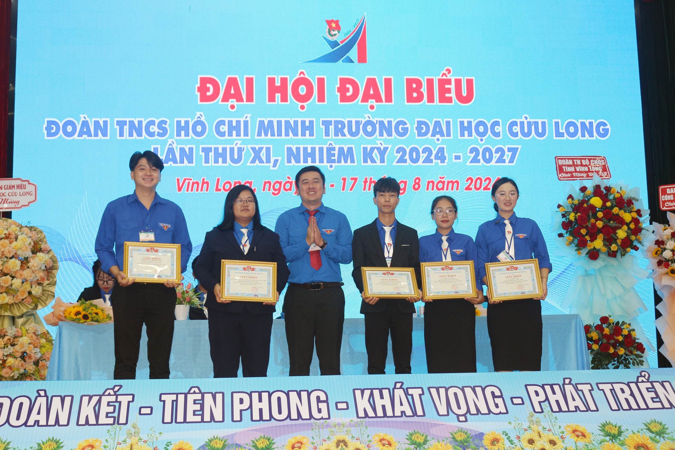 Đại hội Đoàn Trường ĐH Cửu Long lần thứ XI thành công tốt đẹp- Ảnh 4.